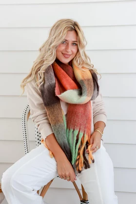 Comfort Scarf - Terracotta