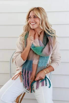 Comfort Scarf - Rosewood