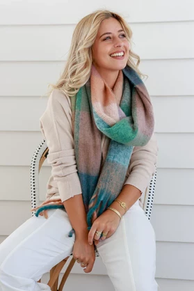Comfort Scarf - Rosewood