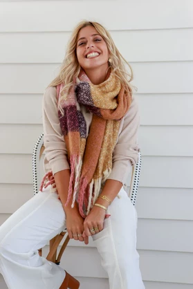 Comfort Scarf - Vintage Rose