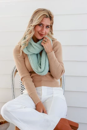 Snood Scarf - Mint