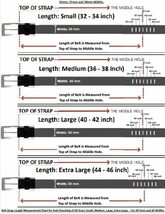 Navy Blue Full Grain Leather Men’s Belt 38mm width. Style 41024