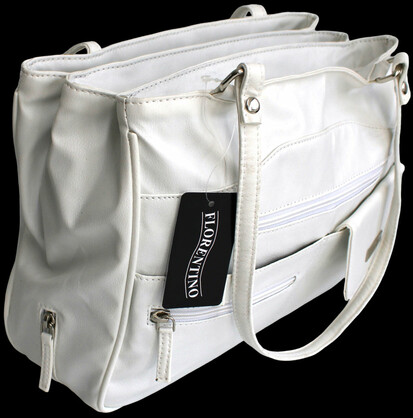 MULTI COMPARTMENT HANDBAG WITH SHOULDER STRAPS. STYLE NO: 4291.