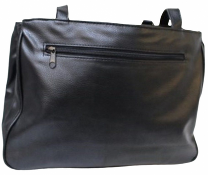 MULTI COMPARTMENT HANDBAG WITH SHOULDER STRAPS. STYLE NO: 4291.