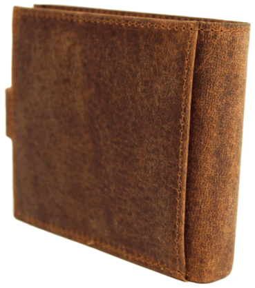 Quality Hide Leather Wallet Style 11004 Black