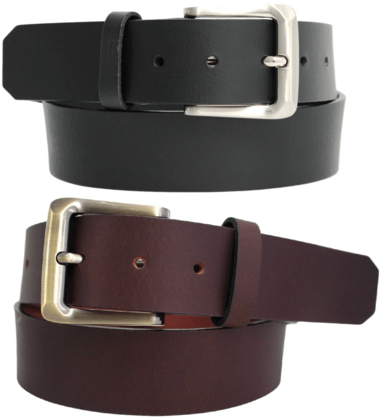 Hide & Chic Full Grain Leather Belt. Width 38mm. Style: 41005