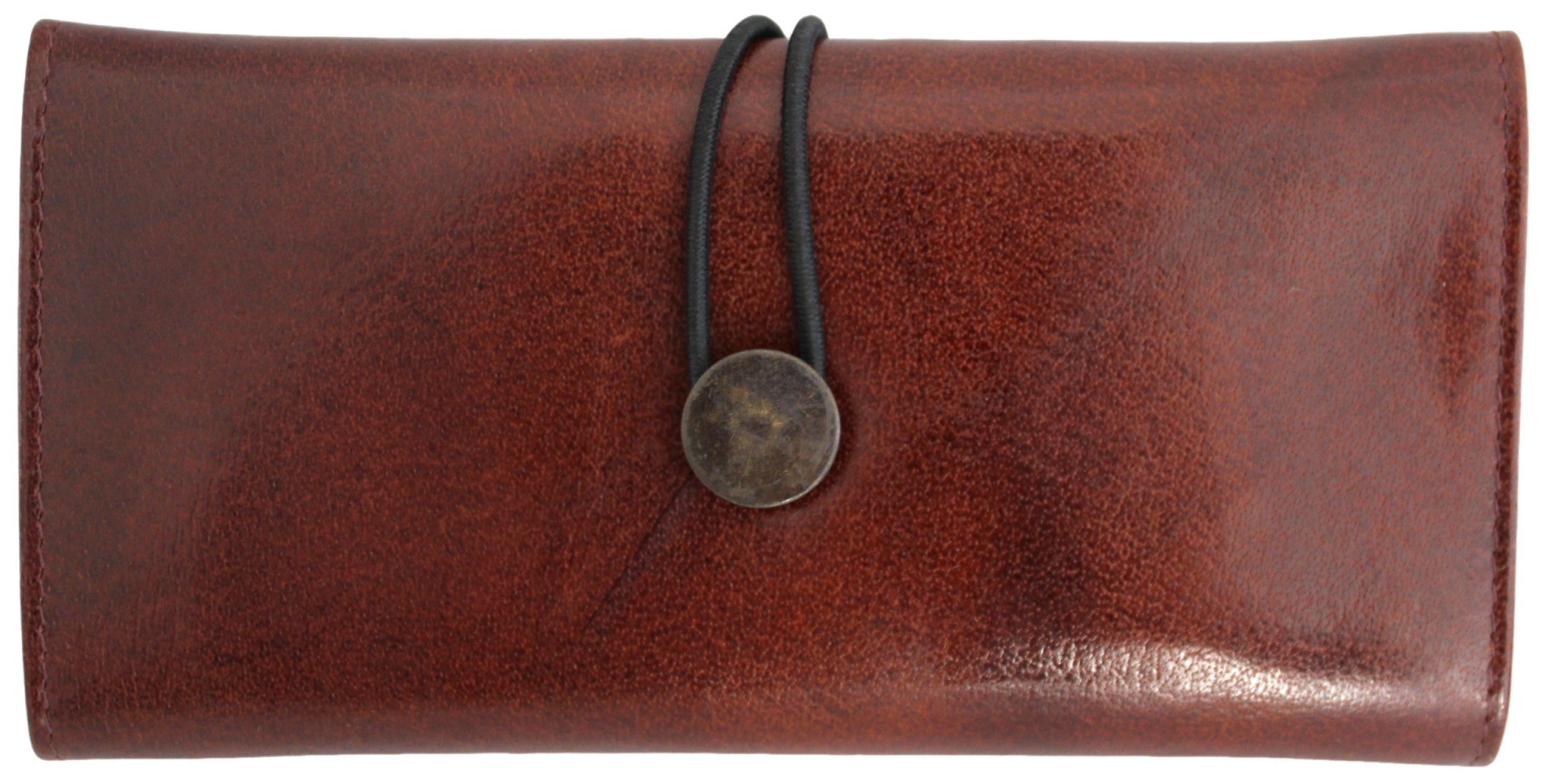 Quality Full Grain Leather Tobacco Pouch. Colour: Brandy. Style No: 12037