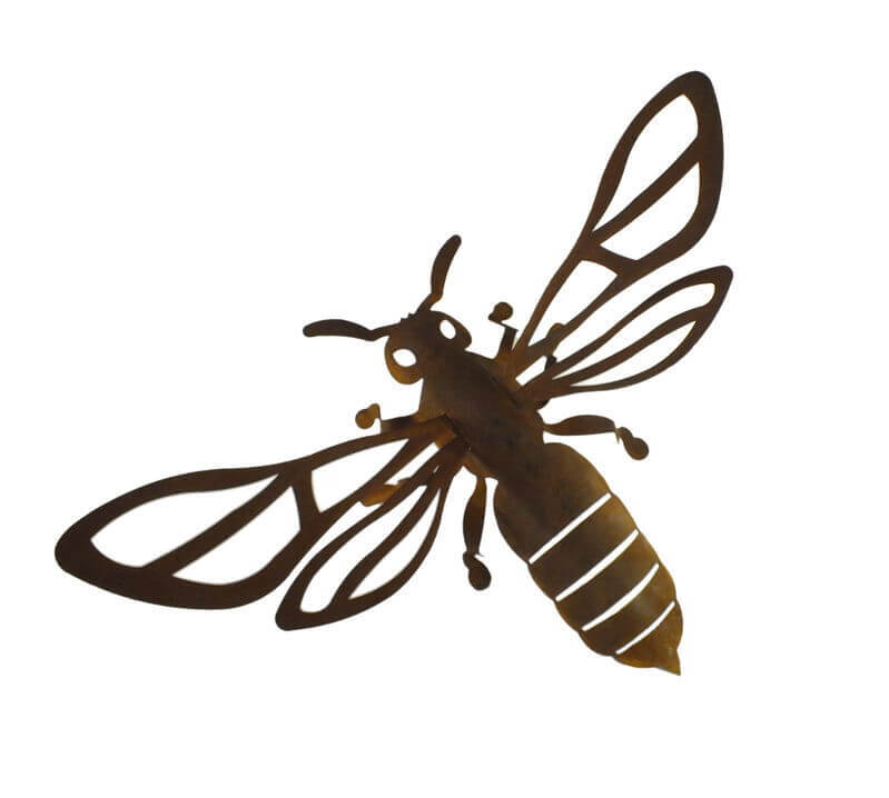 Wholesale Overwrought Garden Art Bee Large Garden Art Fieldfolio