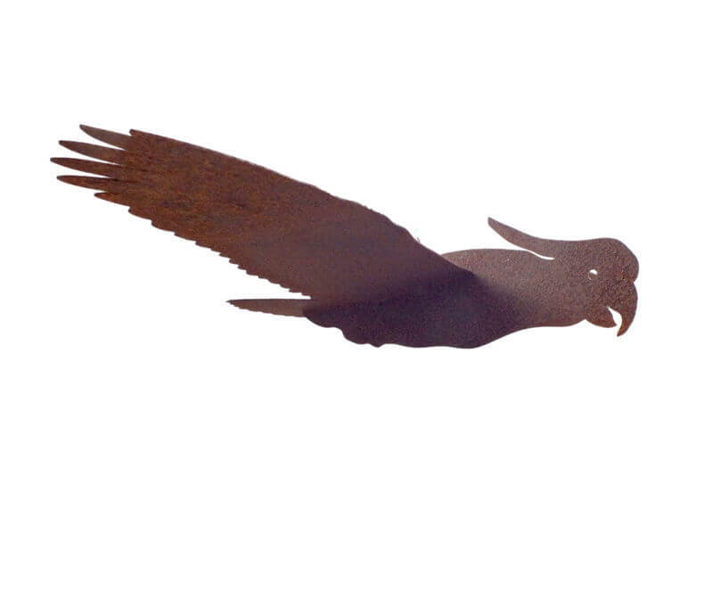 Cockatoo Flying Garden Art