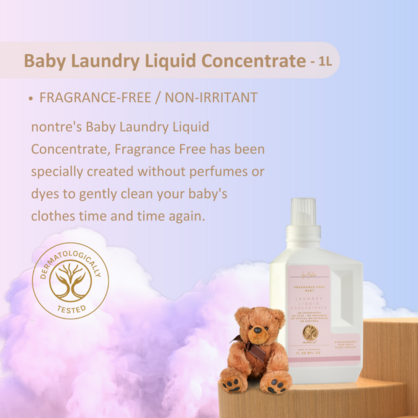 Laundry Liquid Concentrate Fragrance-Free Baby