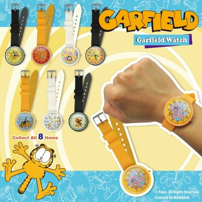 Garfield, Licensed Toys Quartz Watch in 65mm capsule