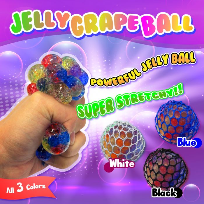 5cm Jelly Grape Ball in 65mm capsule