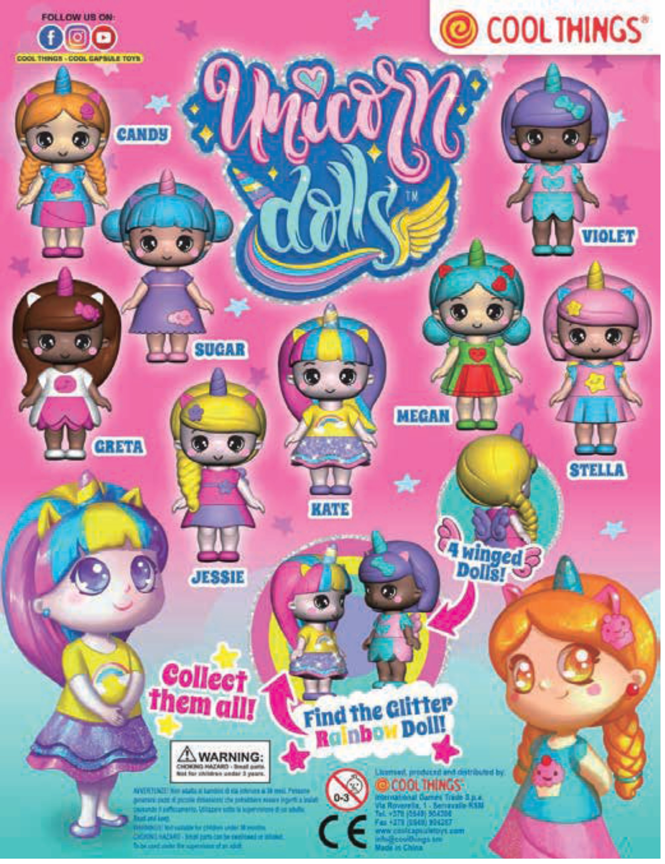 UNICORN DOLLS EMOTIONS - 50MM CAPS