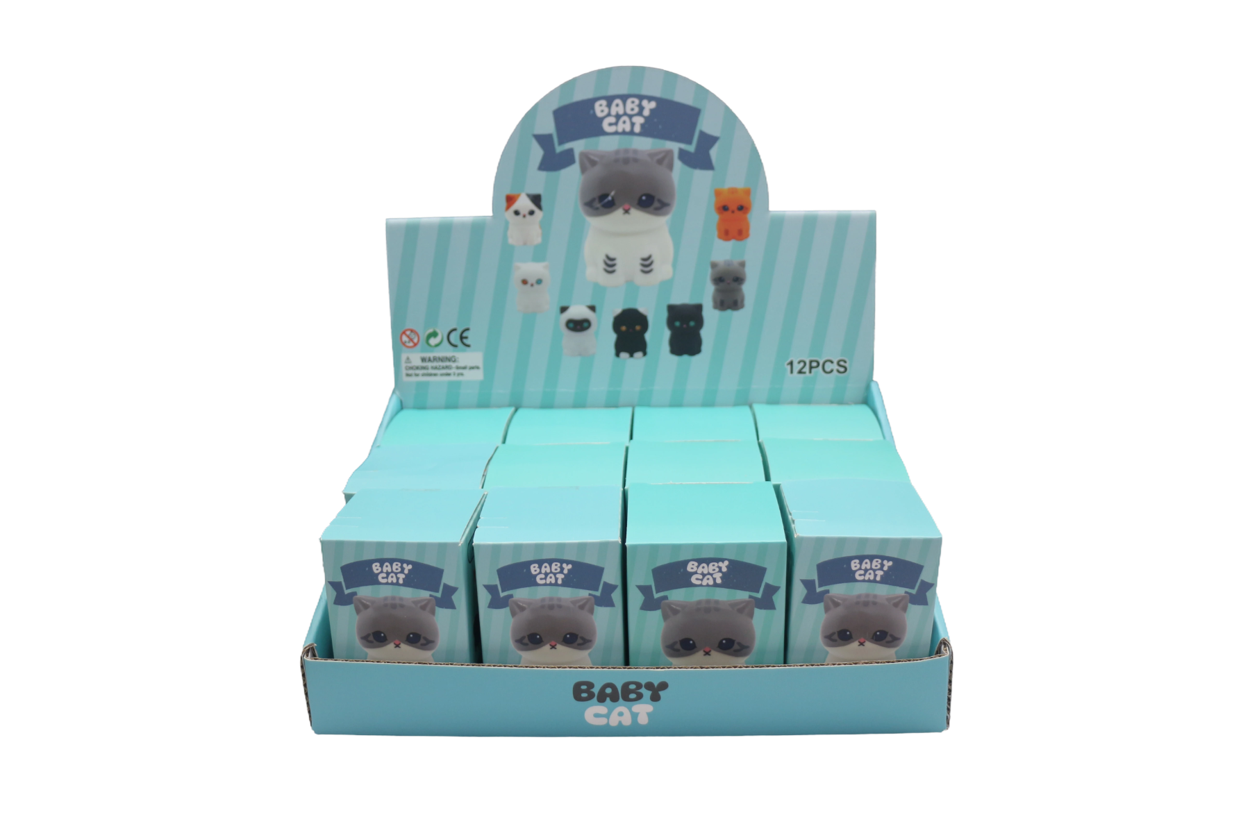 Vinyl Baby Cat in Blind box collection, Collectible