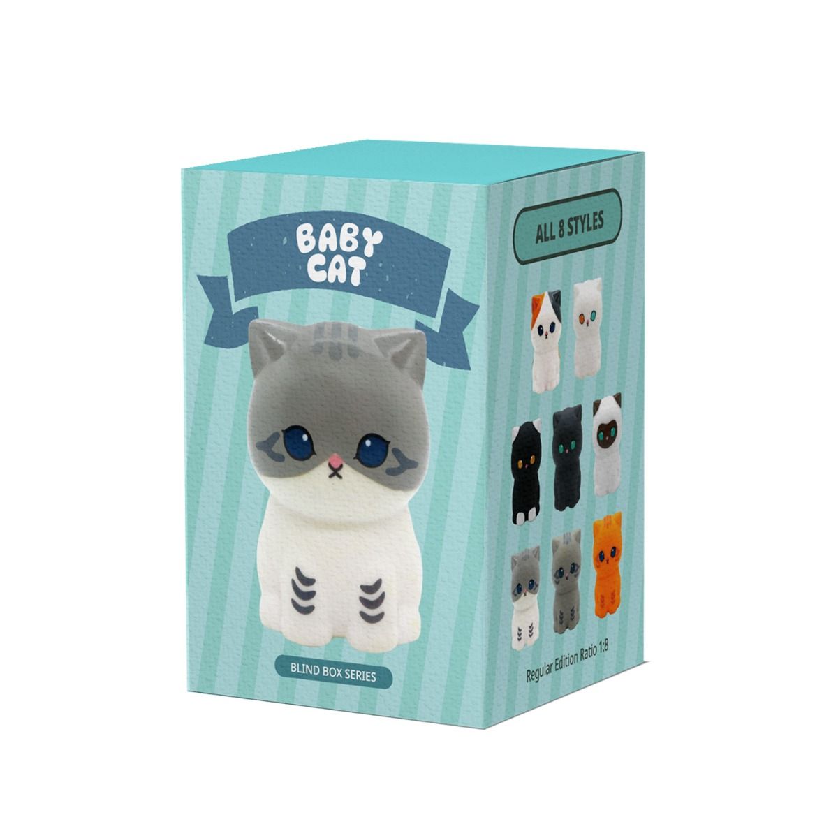 Vinyl Baby Cat in Blind box collection, Collectible