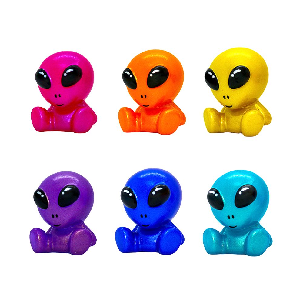 Metallic Color Alien Figurine Vinyl (6cm)