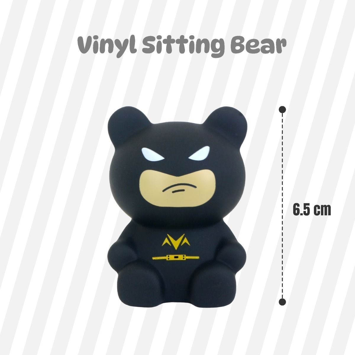 Vinyl Sitting Bear