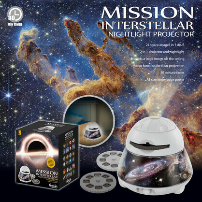 Mission Interstellar Dreamy Sky nightlight projector