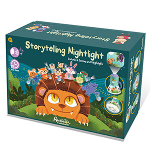 Storytelling camp light w/12disc(6 stories)