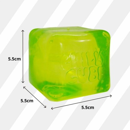Squishy Ice Chilly Cube Transparent (3 colors) Sensory