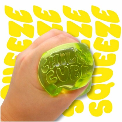 Squishy Ice Chilly Cube Transparent (3 colors) Sensory