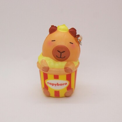Squishy Chill Capybara Squad in 65mm capsule