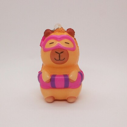 Squishy Chill Capybara Squad in 65mm capsule