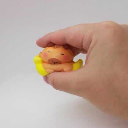 Squishy Chill Capybara Squad in 65mm capsule