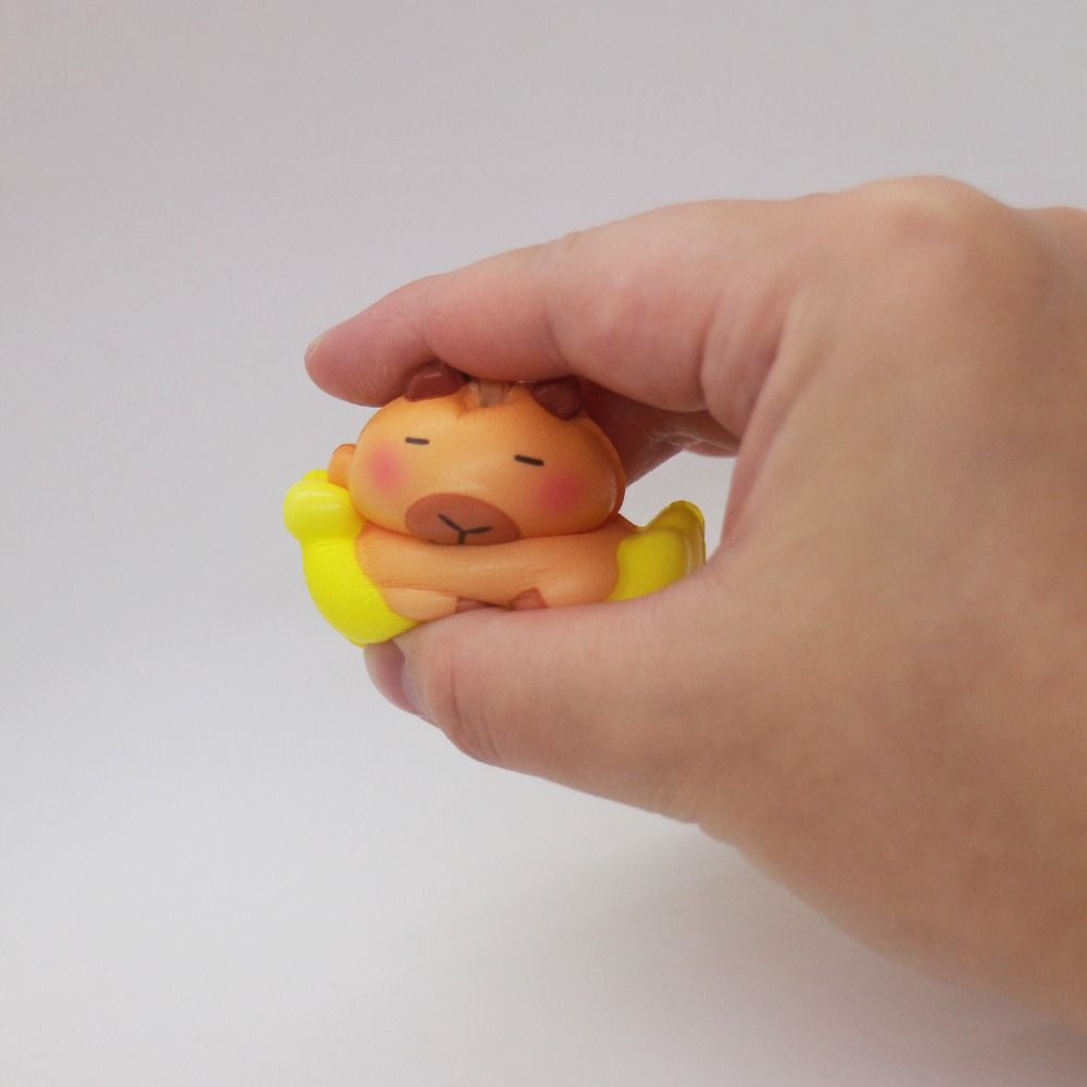 Squishy Chill Capybara Squad in 65mm capsule