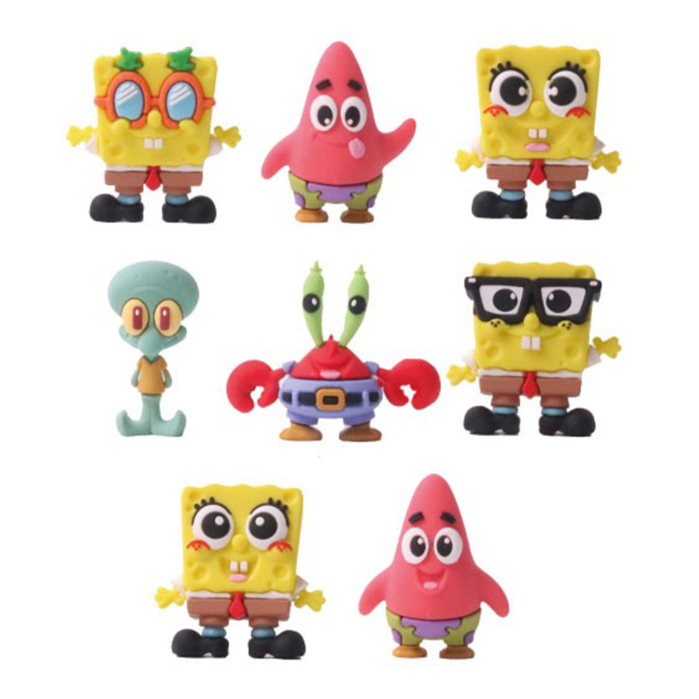 Spongebob Charms in 50mm capsule