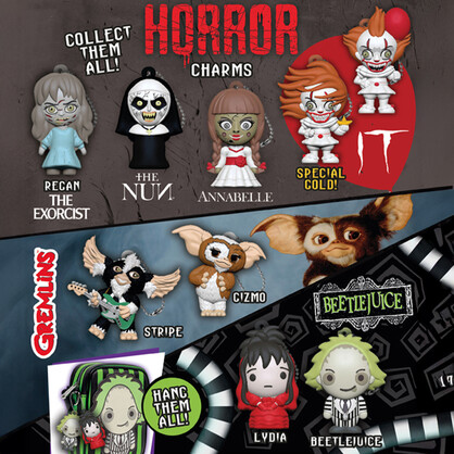 Horror Charms in 65mm capsule