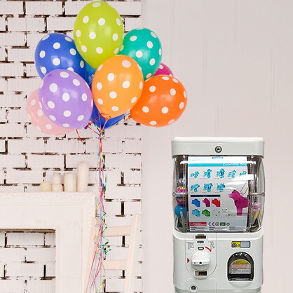 Capsule Vending machine(1 container) - White color