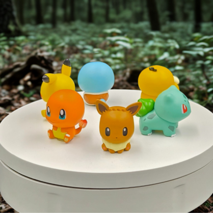 Pokemon Characters figure in 60mm cap