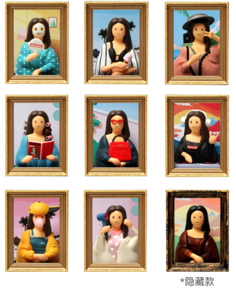 Mona Lisa Blind Box(8pcs/set)