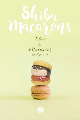 Shiba Macarons Blind Box(6pcs/set)
