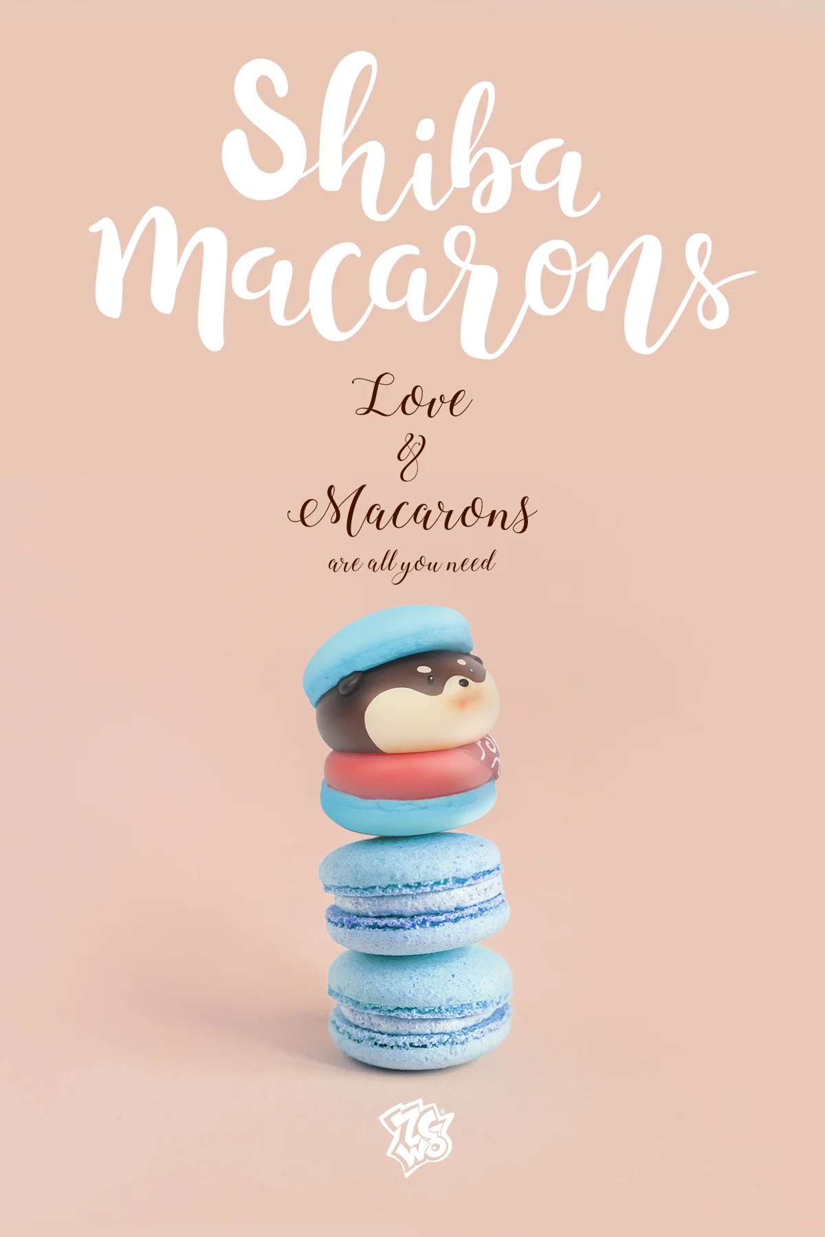Shiba Macarons Blind Box(6pcs/set)