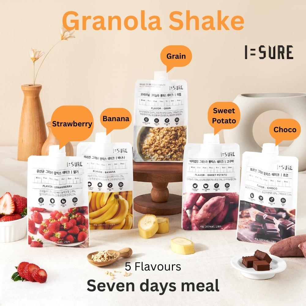 Original Granola Fullmix Shake - Grain (7 x 40g)