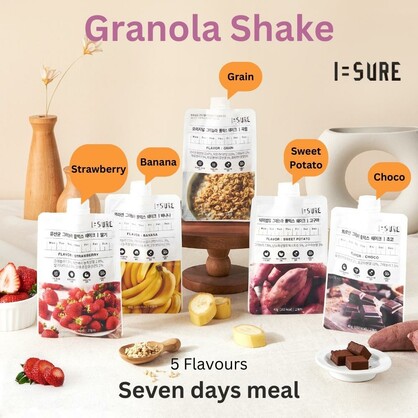 Fiber Granola Fullmix Shake - Sweet Potato (7 x 40g)