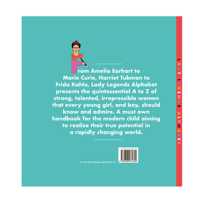 Lady Legends Alphabet Book