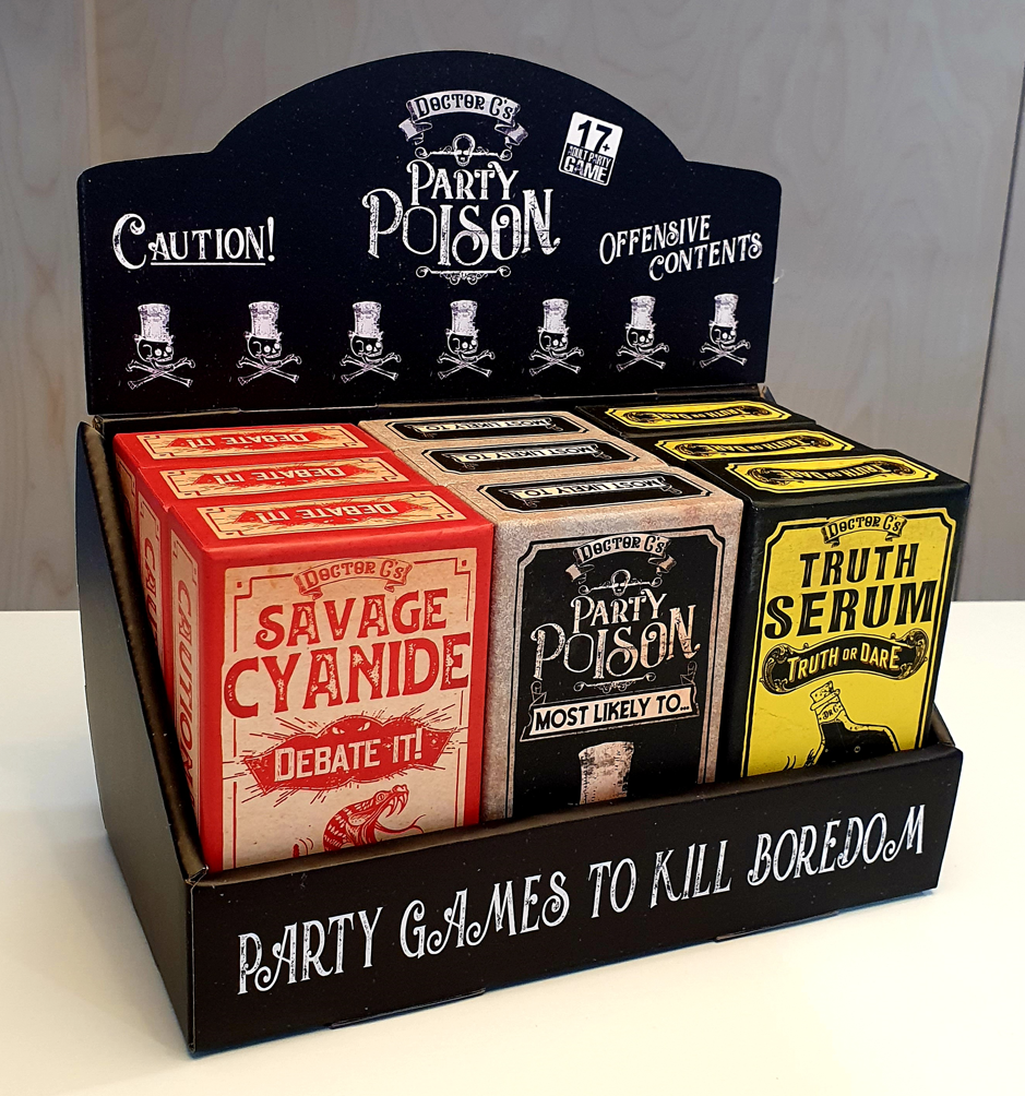 Clarendon Games Display Box