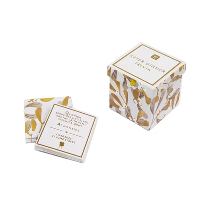 Botanical Mistletoe Trivia Game (Pos Unit)