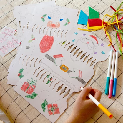 Craft With Santa Make Your Own Christmas Crackers & Place Cards