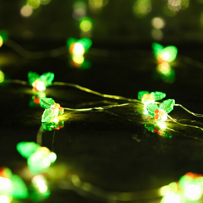 Botanical Holly String Lights 3M