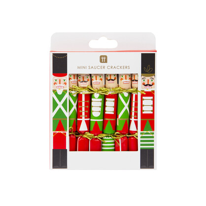 Botanical Nutcracker Christmas Saucer Crackers (Pos Unit)