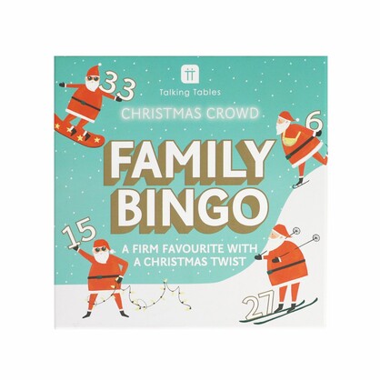 Fun Santa - Christmas Family Bingo Game - Pos Unit