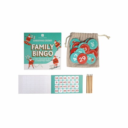 Fun Santa - Christmas Family Bingo Game - Pos Unit