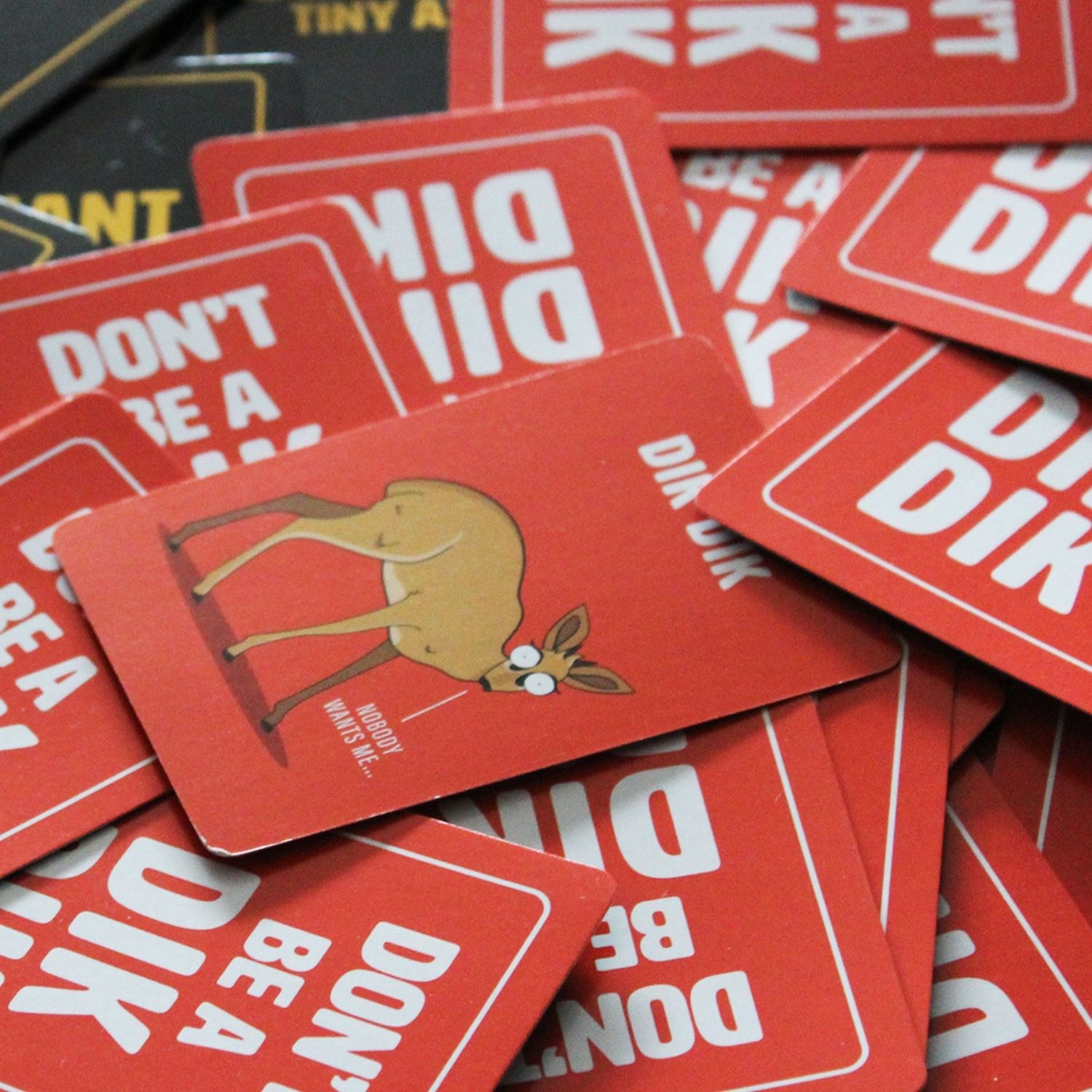 Don't Be A Dik Dik Card Game