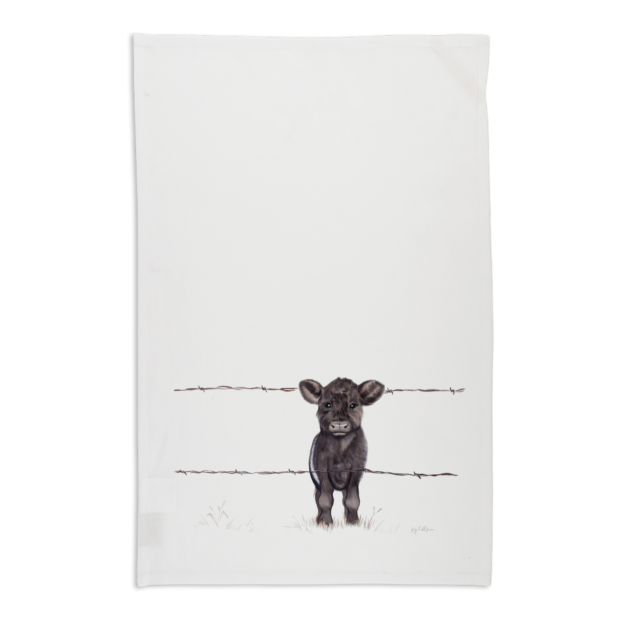 Wholesale Organic Cotton Tea Towel Nosy Neighbour The Linen Press