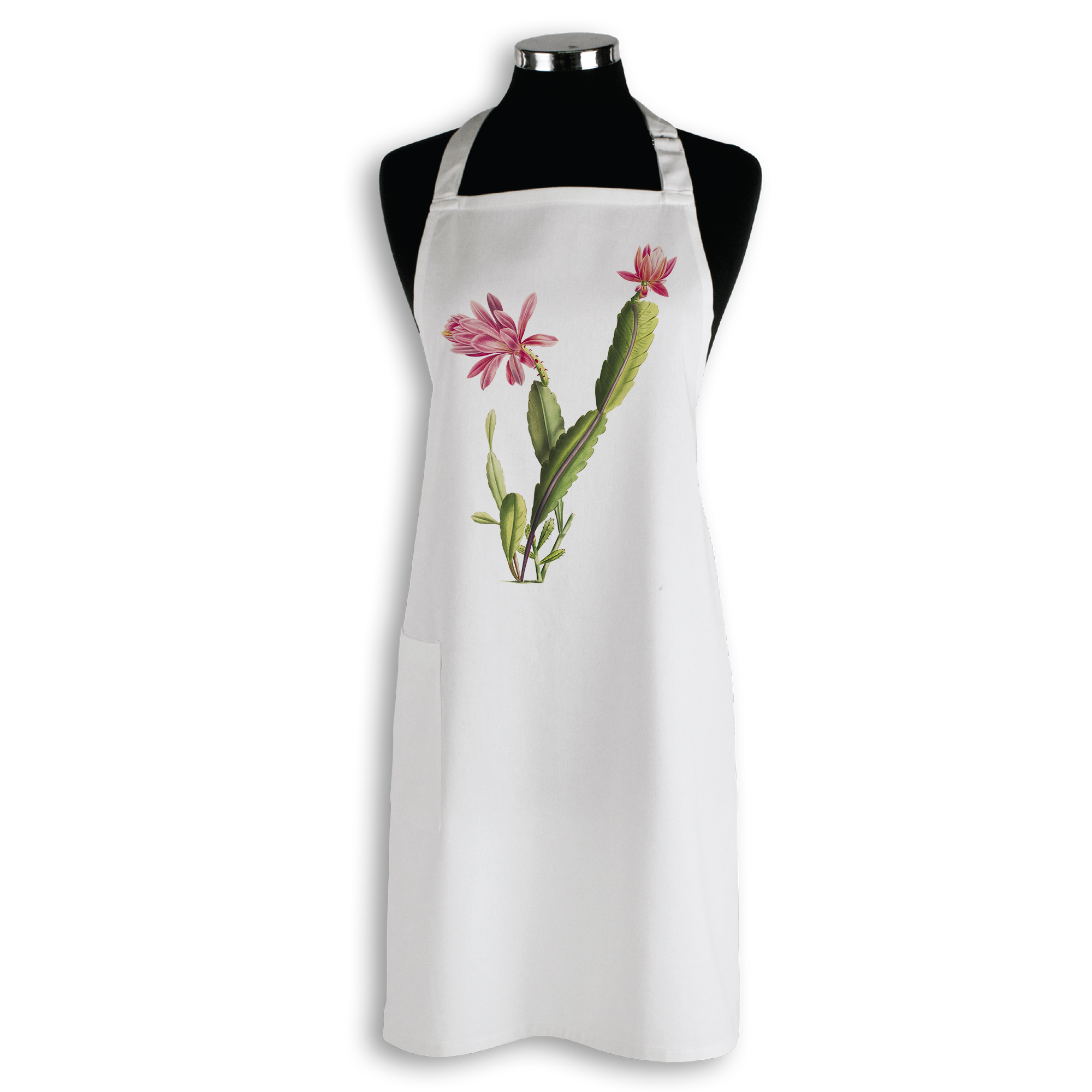Organic Cotton Apron - Cactus Flower