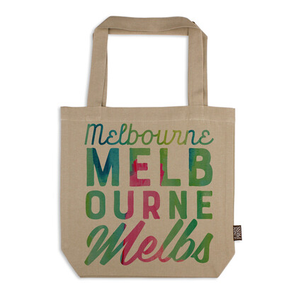 Organic Cotton Tote Bag - Melbourne
